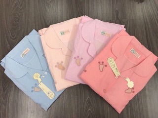 Bộ pijama thêu gấu, hàng nhập