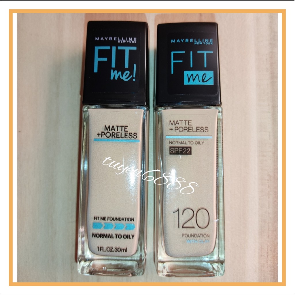 Kem nền mịn nhẹ kiềm dầu Maybelline Fit me Matte Poreless 30ml