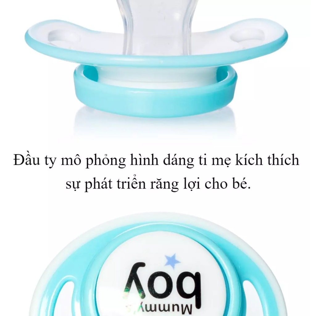 Ty Ngậm Chỉnh Nha Cho Bé có quai cầm BPA Free