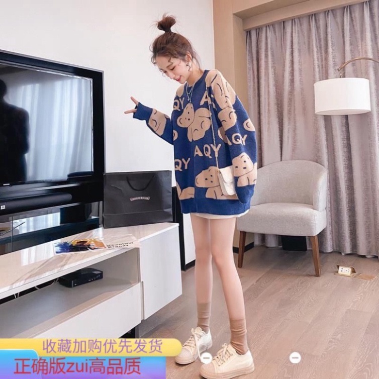 Áo Len,Áo Len Nữ Dệt Kim Hàn Quốc form chuẩn cực xinh cho chị em Hàng Mới Hàng New | BigBuy360 - bigbuy360.vn