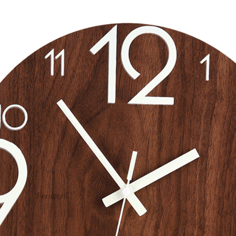 [Fenteer1] Đồng Hồ Treo Tường, Dạ Quang, Kiểu Dáng Cổ Điển