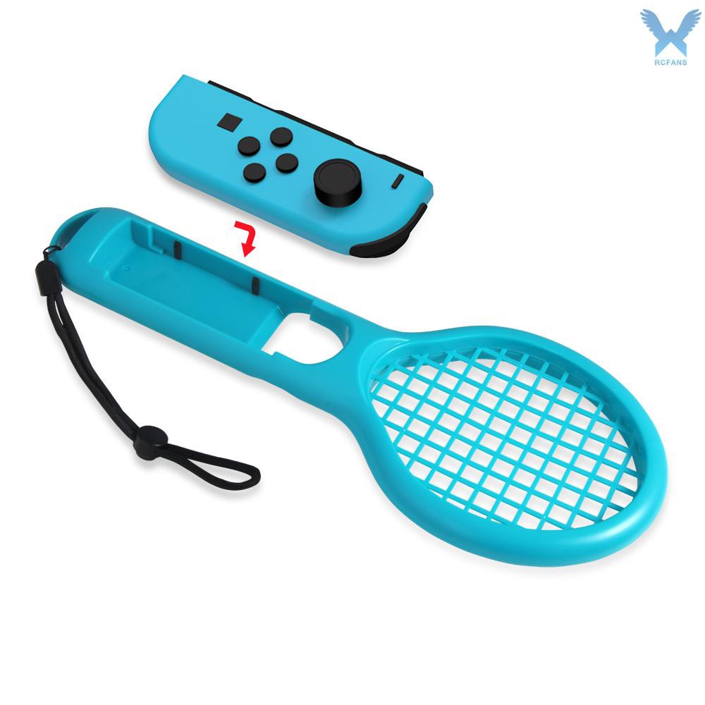 Set 2 Vợt Tennis Kèm 2 Tay Cầm Điều Khiển Chơi Game Nintendo Switch