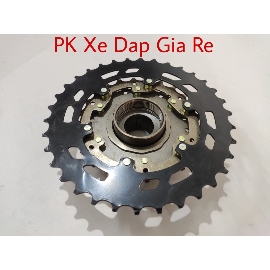 Líp vặn 7 Tốc Độ Shimano MF-TZ500-7 Dành Cho Xe Đạp Leo Núi MTB 14-34T