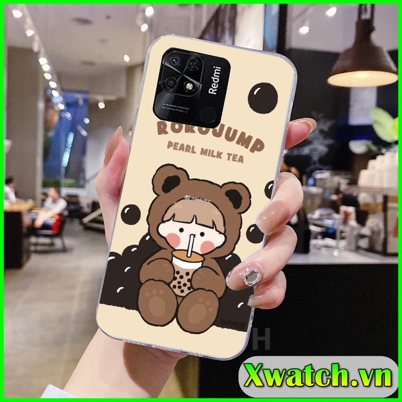 Ốp silicon in UV Xiaomi Redmi 10C Poco C40 Redmi 10A Redmi A1 họa tiết G