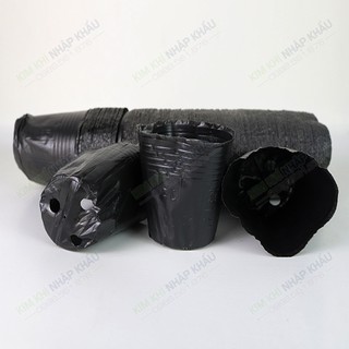 1 kg túi ươm cây trồng kích thước 13x12 màu đen - CH4