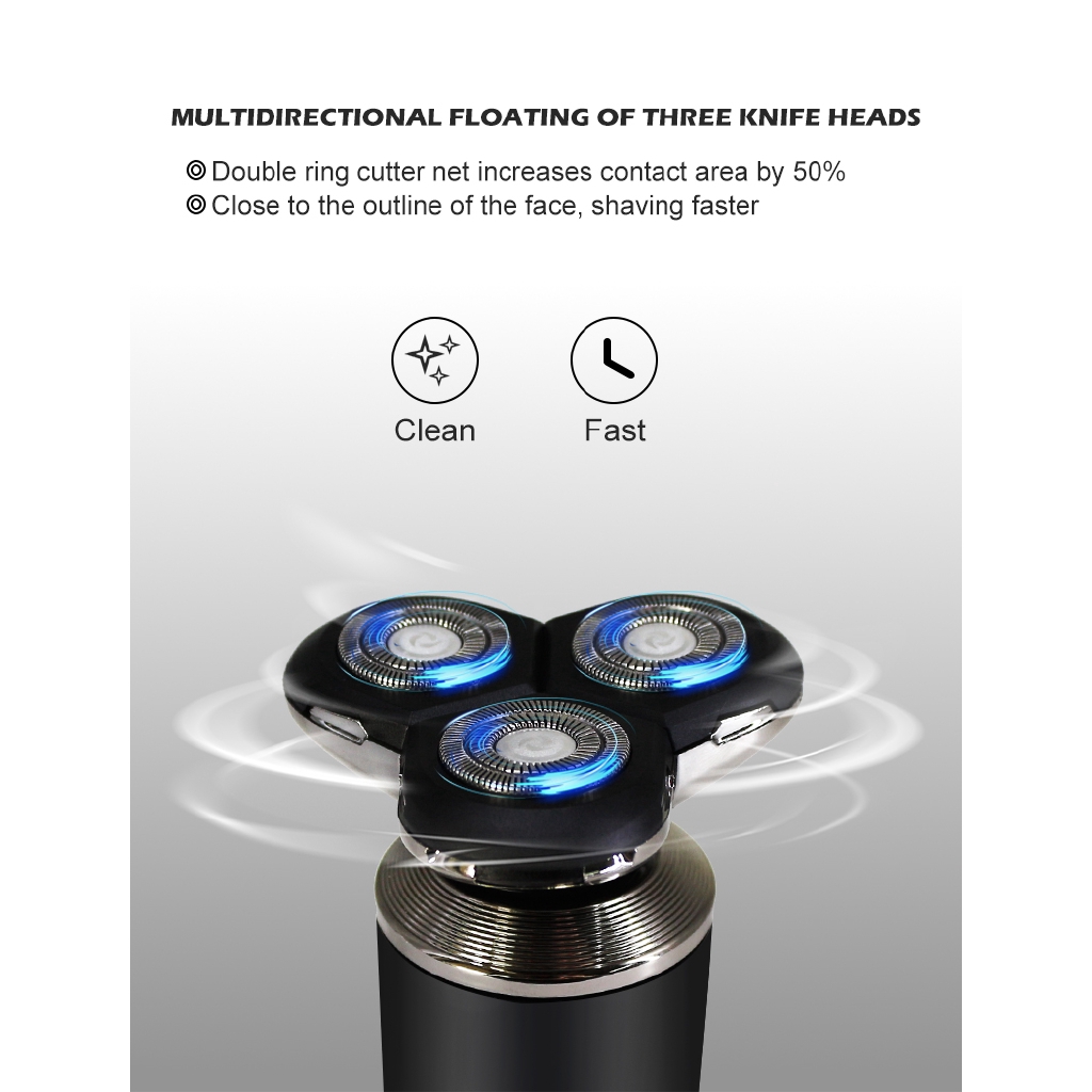 Máy cạo râu điện Ubeator chạy điện sạc lại được cho nam