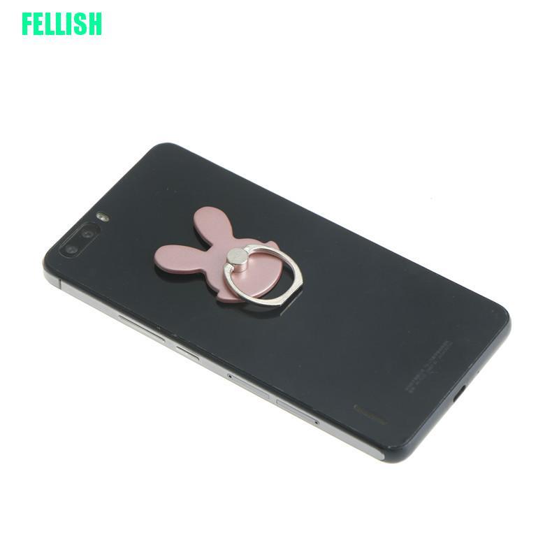 Nhẫn Đỡ Điện Thoại Hình Thỏ Xoay 360 Độ Tiện Dụng