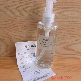Tẩy trang dầu muji