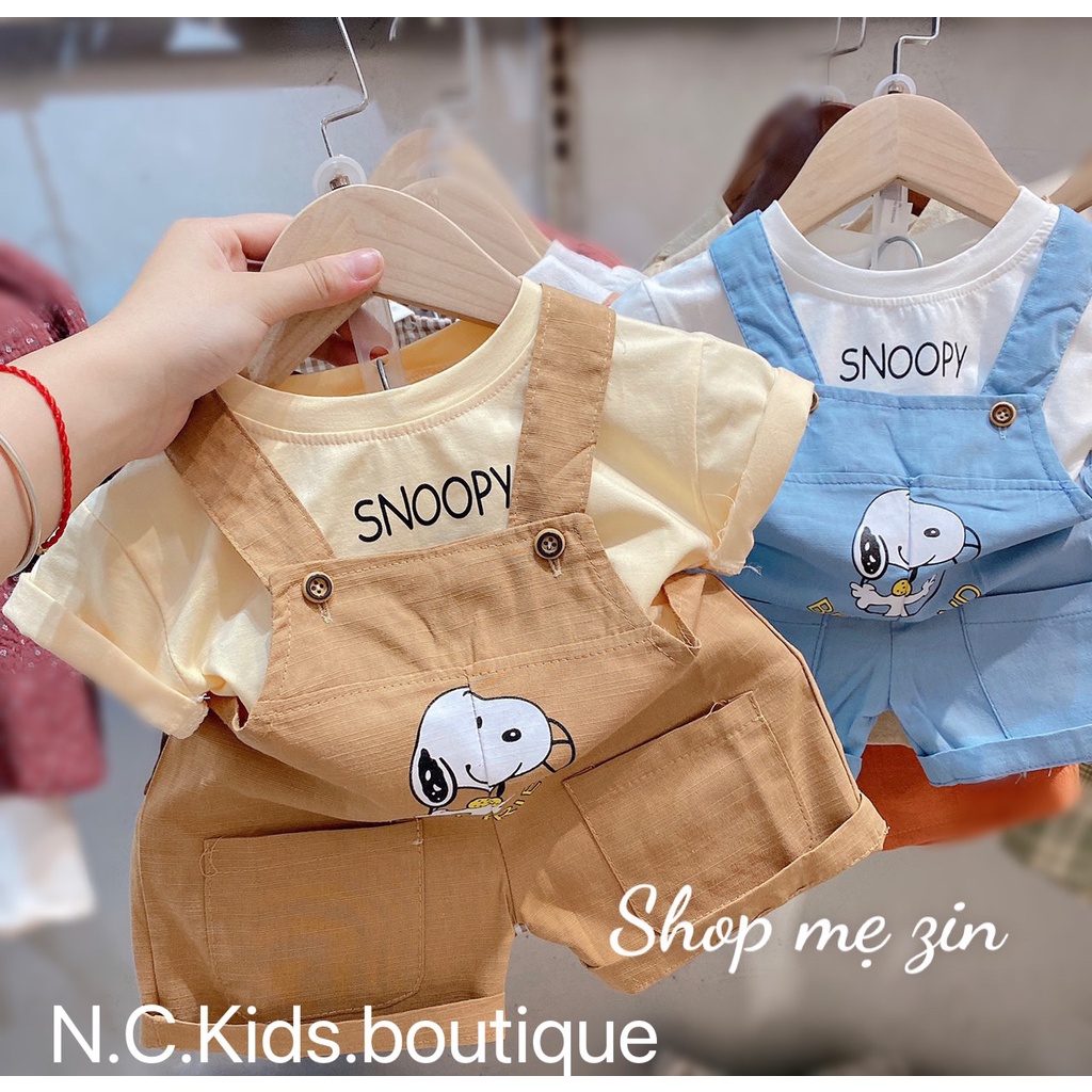 Yếm chó nhiều màu snoop cho bé