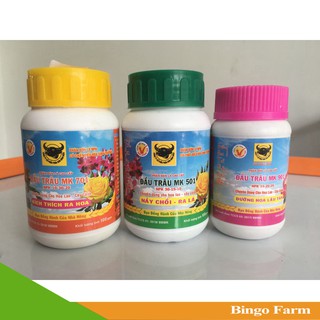 Phân bón lá đầu trâu 501 - 701 - 901 hộp 100gram dùng cho hoa lan - cây cảnh