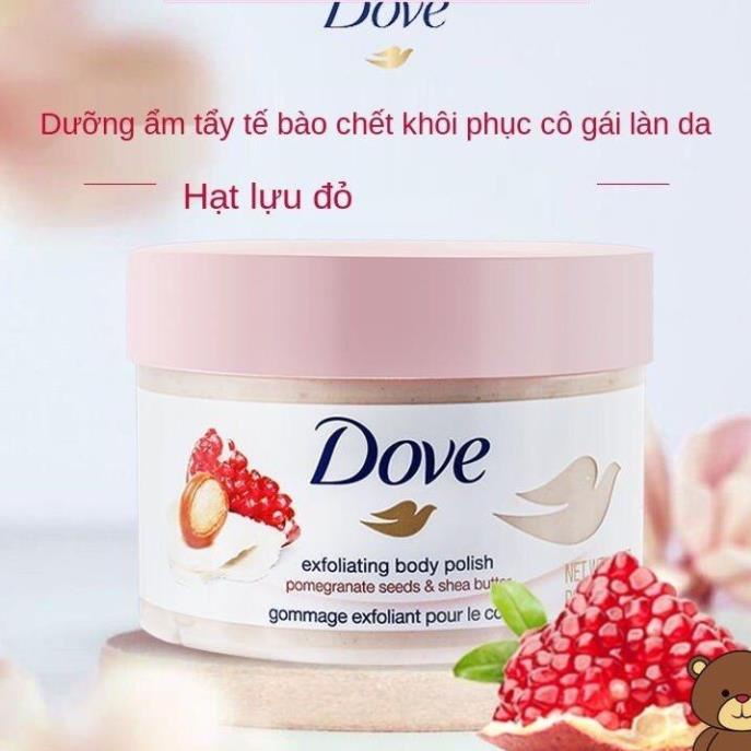 [HÀNG HOT] Tẩy da chết body DOVE giúp da mịn màng chiết xuất từ thiên nhiên hũ 50g