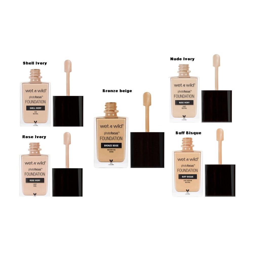 THANH LÝ BỊ LỖI DO VẬN CHUYỂN  KEM NỀN WET N WILD PHOTO FOCUS FOUNDATION