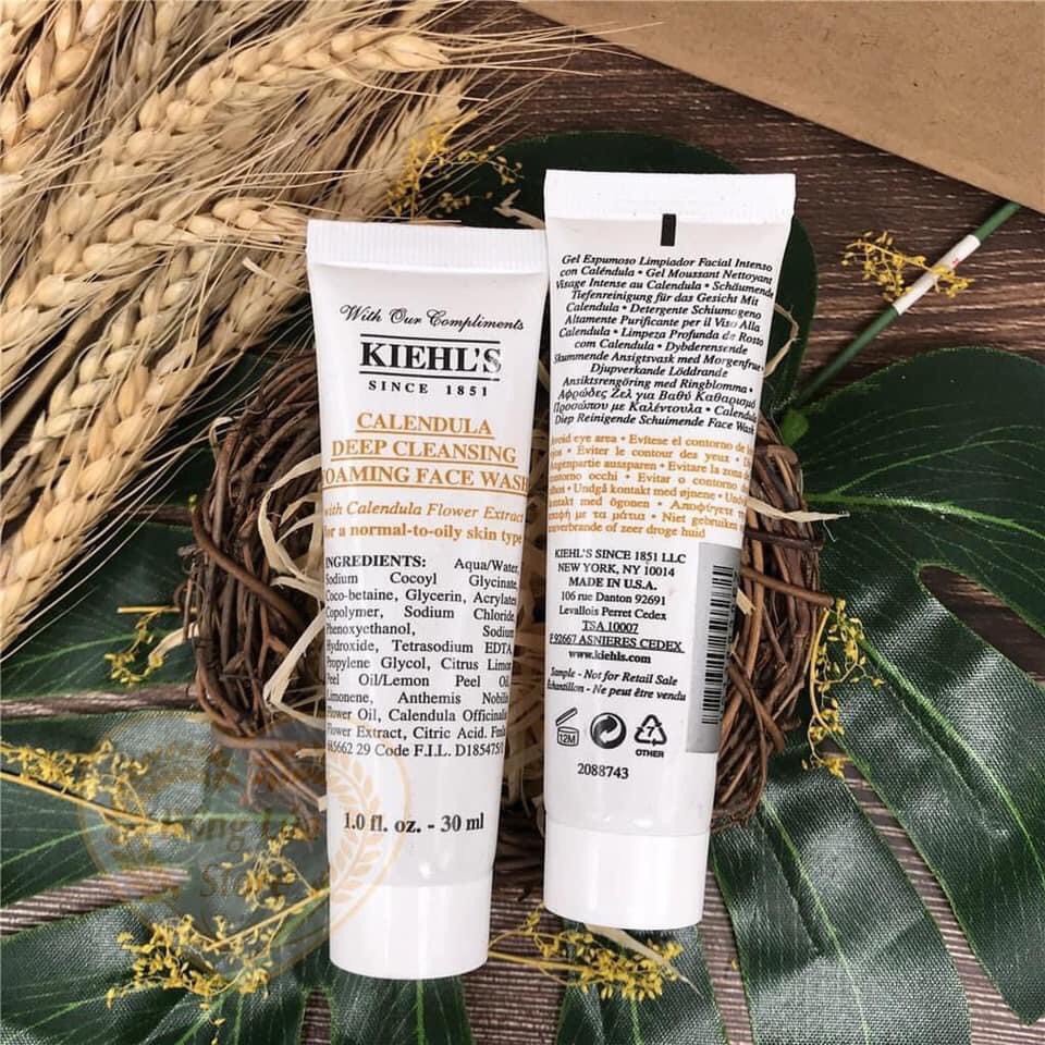 Sữa rửa mặt Kiehl’s hoa cúc mini 30ml chuẩn chính hãng mỹ phẩm Store Tami
