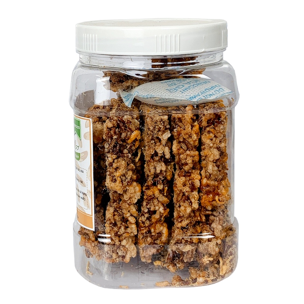 Cơm Cháy Gạo Lức Chà Bông - Bịch 500gr