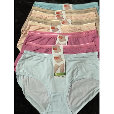 Combo 10 quần lót, quần chíp Nữ cotton Bigsize 50-80kg cạp cao trơn mềm mịn co dãn 4 chiều mặc siêu êm.