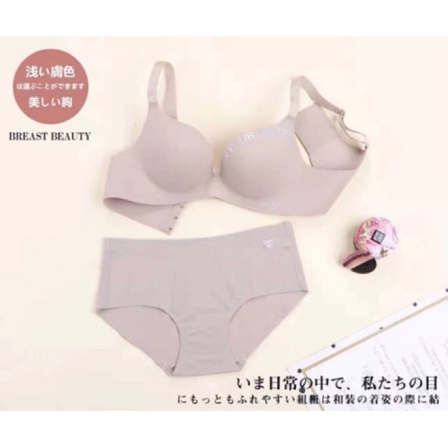 Áo Lót Đúc Chữ Không Gọng Đệm Dày Xuất Nhật.