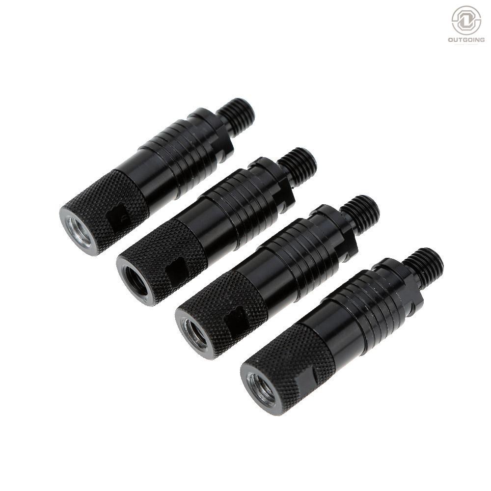 A&D 4pcs Fishing Rod Pod Connector Quick Release Bite Alarm Fishing Bank Stick Support Hold Connector