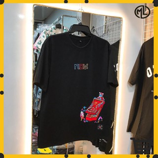 Áo thun NOWSAIGON kiểu dáng form rộng tay lỡ - phong cách unisex nam và nữ