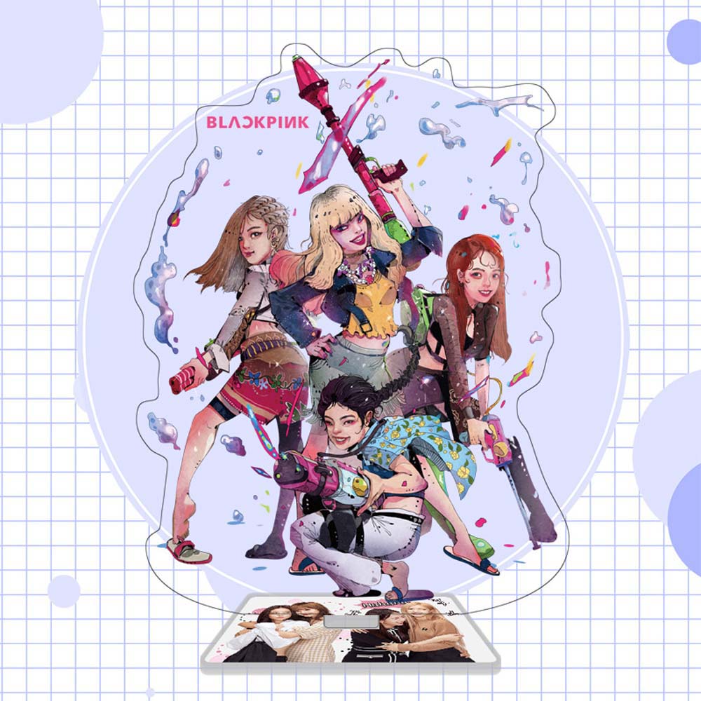 Thẻ Bài Hình Nhóm Nhạc Blackpink