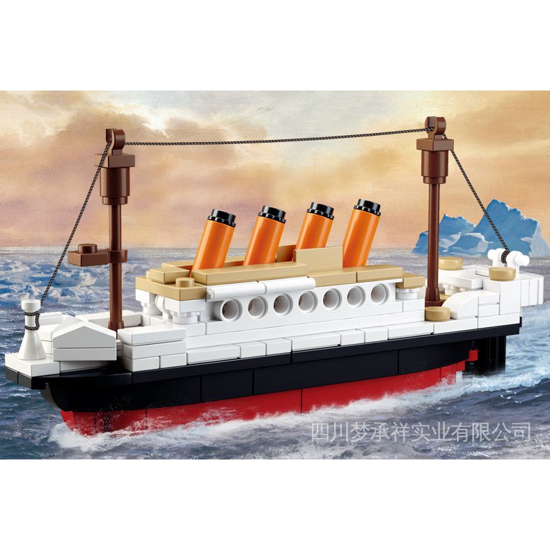Hàng Mới Về Mô Hình Tàu Titanic 0576 Bằng Nhựa fbY5