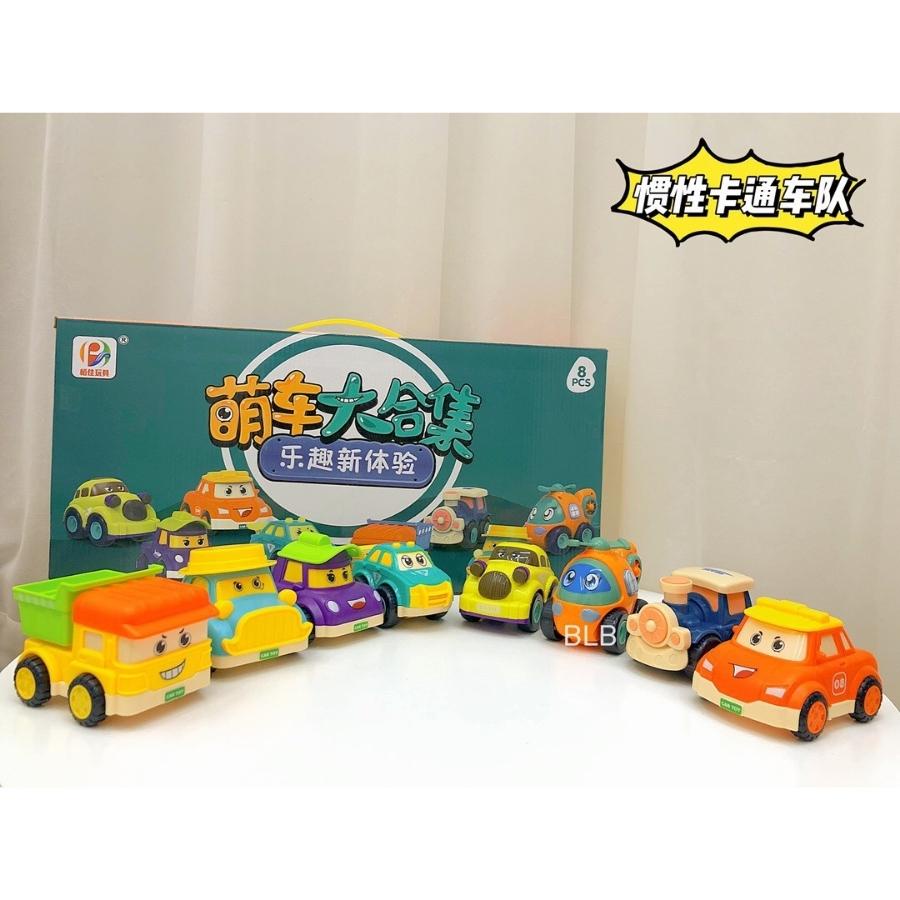 Bộ 6 xe ô tô đồ chơi Biệt đội Poli Robocar biến hình