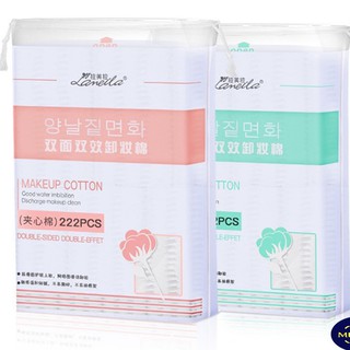 Bông tẩy trang Lameila túi 222 miếng BTT2 Chất lượng