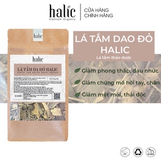 Lá tắm Dao Đỏ Halic Organic 50G lá tắm sau sinh, dưỡng da, giảm đau nhức
