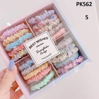 Set dây cột tóc vải Srunchies