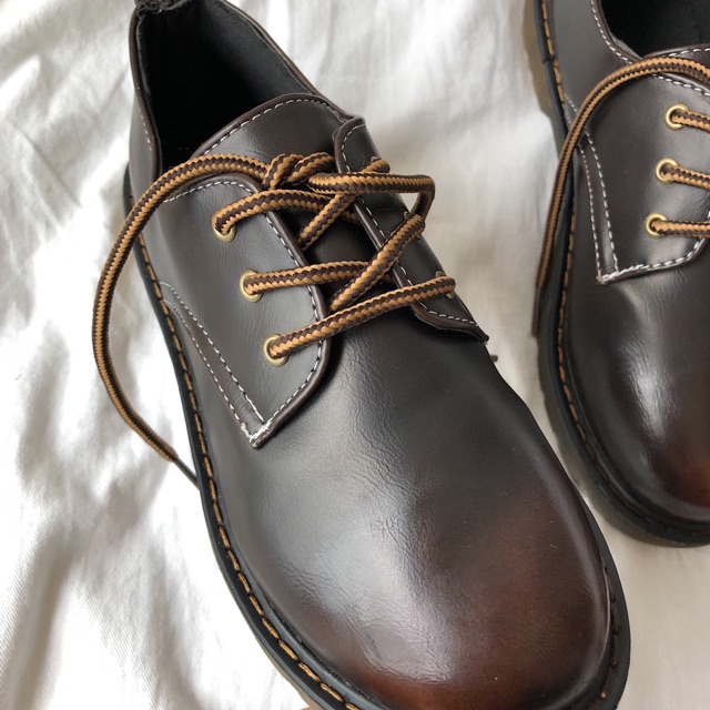 (Có sẵn) Giày oxford thắt dây 2 màu | BigBuy360 - bigbuy360.vn