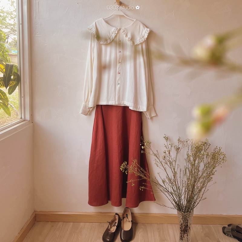 Váy linen Bay Bay - 0303 studio ✿ | BigBuy360 - bigbuy360.vn