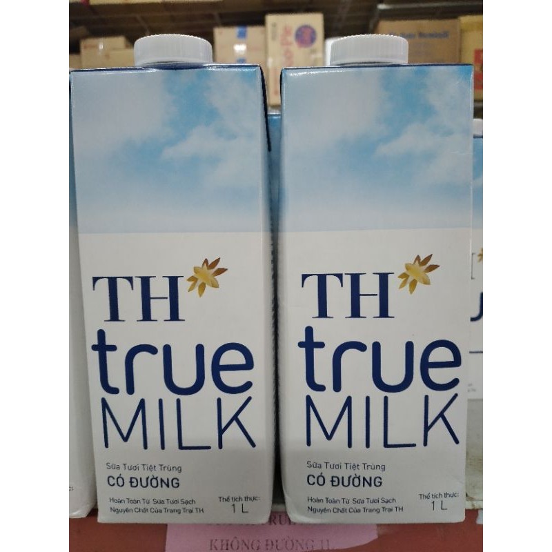 Sữa TH true milk có đường 1 lít