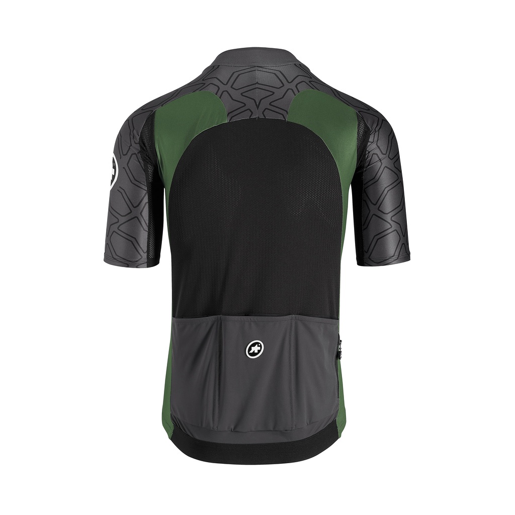 Áo Thể Thao Xe Đạp Tay Ngắn Màu Đen Xám Phong Cách Mới Cho Nam