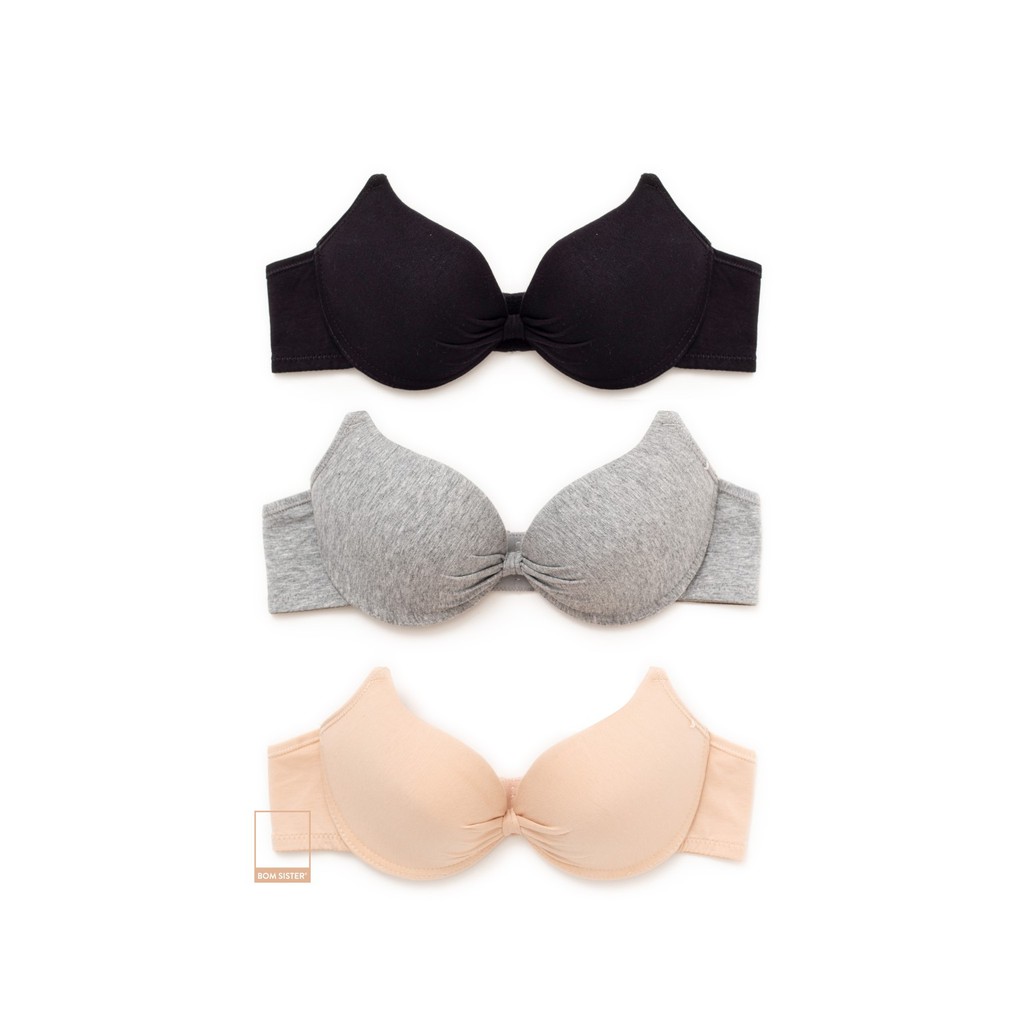 Áo Lót Mút Vừa Có Gọng Nâng Ngực Tự Nhiên BOM SISTER A1257 | BigBuy360 - bigbuy360.vn