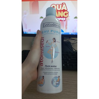 Xịt khoáng EVOLUDERM Atomiseur Eau Pure