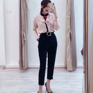 Quần Tây đai vuông kiểu mới