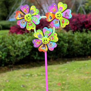 Set 50 Chong Chóng 3 Cánh Hoạt Hình Ngẫu Nhiên