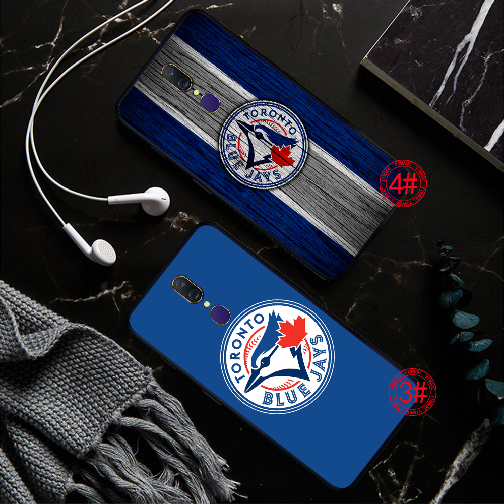 Ốp Điện Thoại Mềm Hình Logo Bóng Chày Toronto Blue Jays Cho Realme 8 C20 C31 V15 Gt Neo Narzo 30a Oppo Find X3 Pro