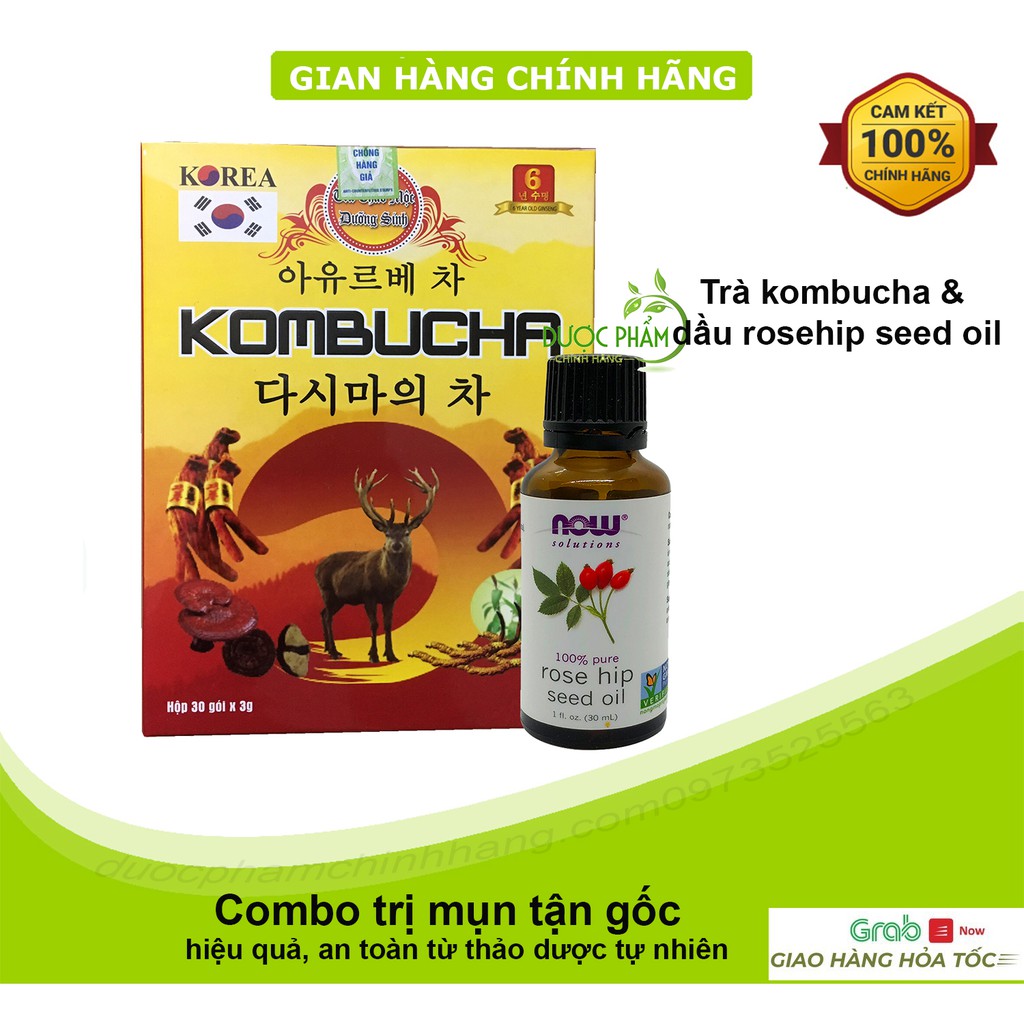 Combo tinh dầu tầm xuân Rosehip Seed Oil