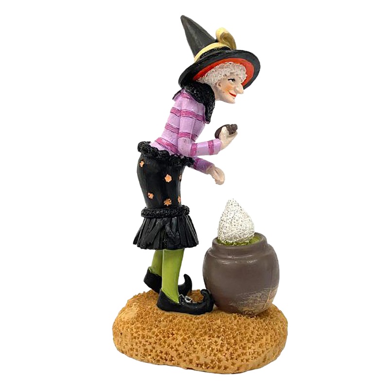 Phù Thủy Trang Trí Halloween Cho Nhà Búp Bê