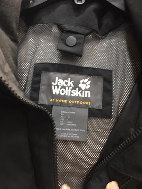 Áo khoác gió Jack Wolfskin