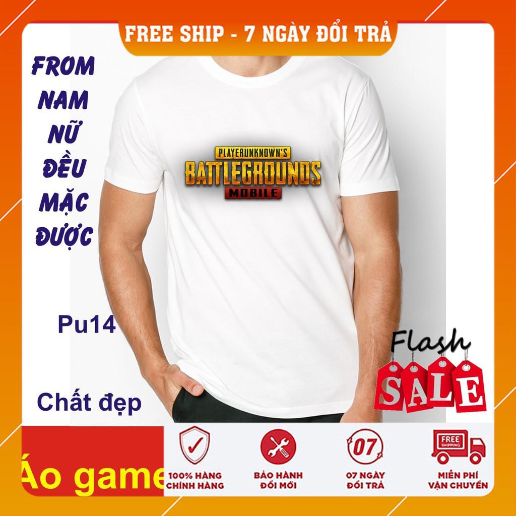 [FreeShip]  Áo thun PUPG 14, game, bao đổi trả,chất đẹp