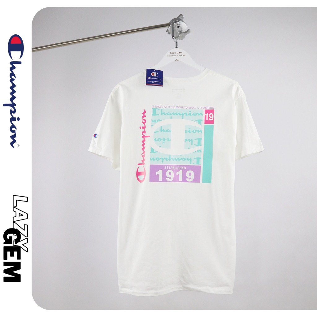 [ CHAMPION CHÍNH HÃNG ] Áo Thun Champion Tagless Retro Color Block - AUTHENTIC 100% ĐƯỢC NHẬP TRỰC TIẾP TỪ MỸ