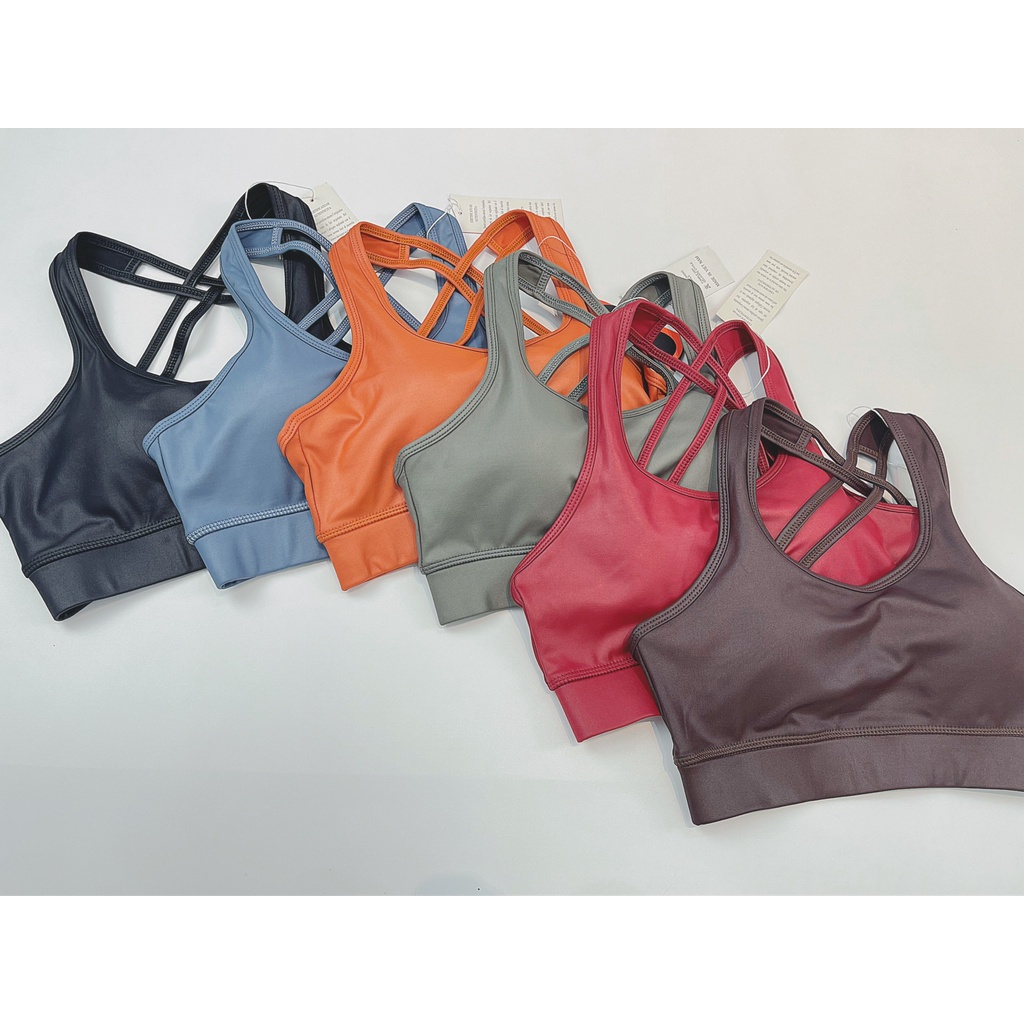 ÁO BRA TẬP GYM CHÉO DÂY 90 MÀU SIÊU TÂY