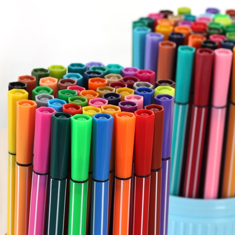 Bút màu nước có thể giặt được không độc hại học sinh tiểu vẽ graffiti trẻ em bộ quà tặng mẫu giáo