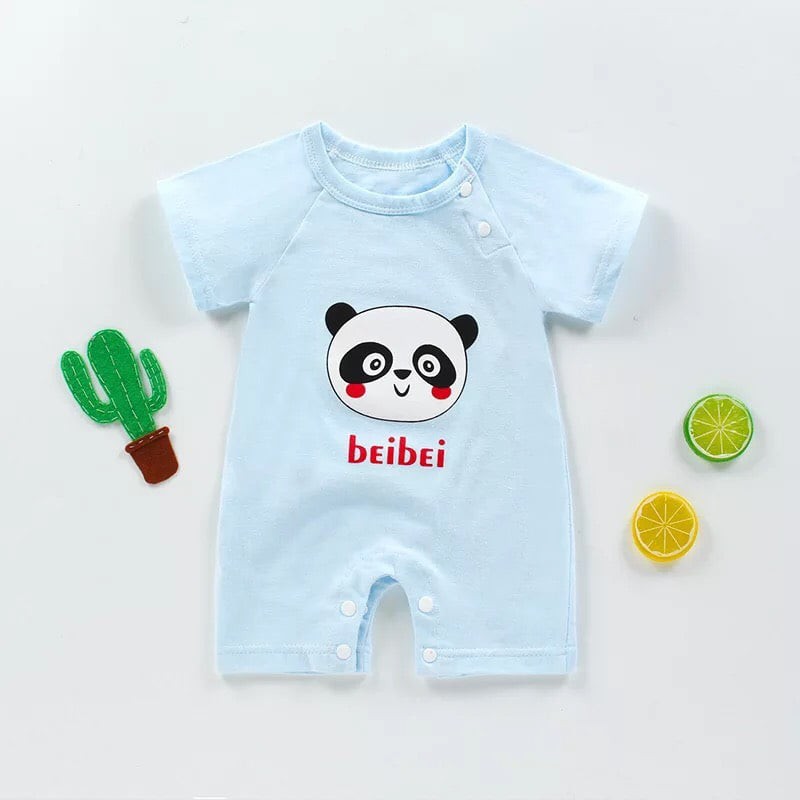 Bộ Đồ Liền Thân Hình Thú Chất Cotton Body Đùi Cho Bé Trai Bé Gái Quần Áo Trẻ Em Sơ Sinh [BDC9]