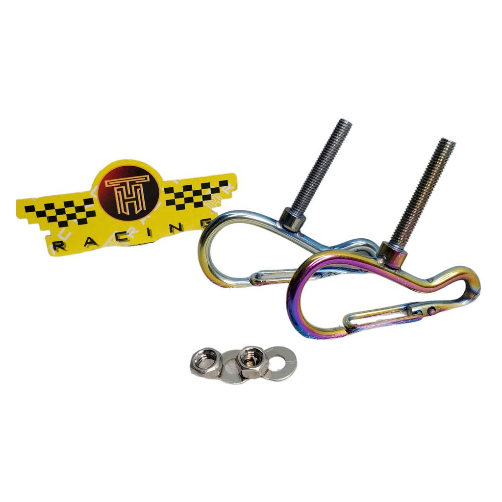 Móc treo đồ inox và xi mạ 7 màu dành cho nhiều dòng xe DR Wave Si Ext.... giá 1 cái