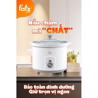 Nồi nấu chậm fatz slow4 2,5l