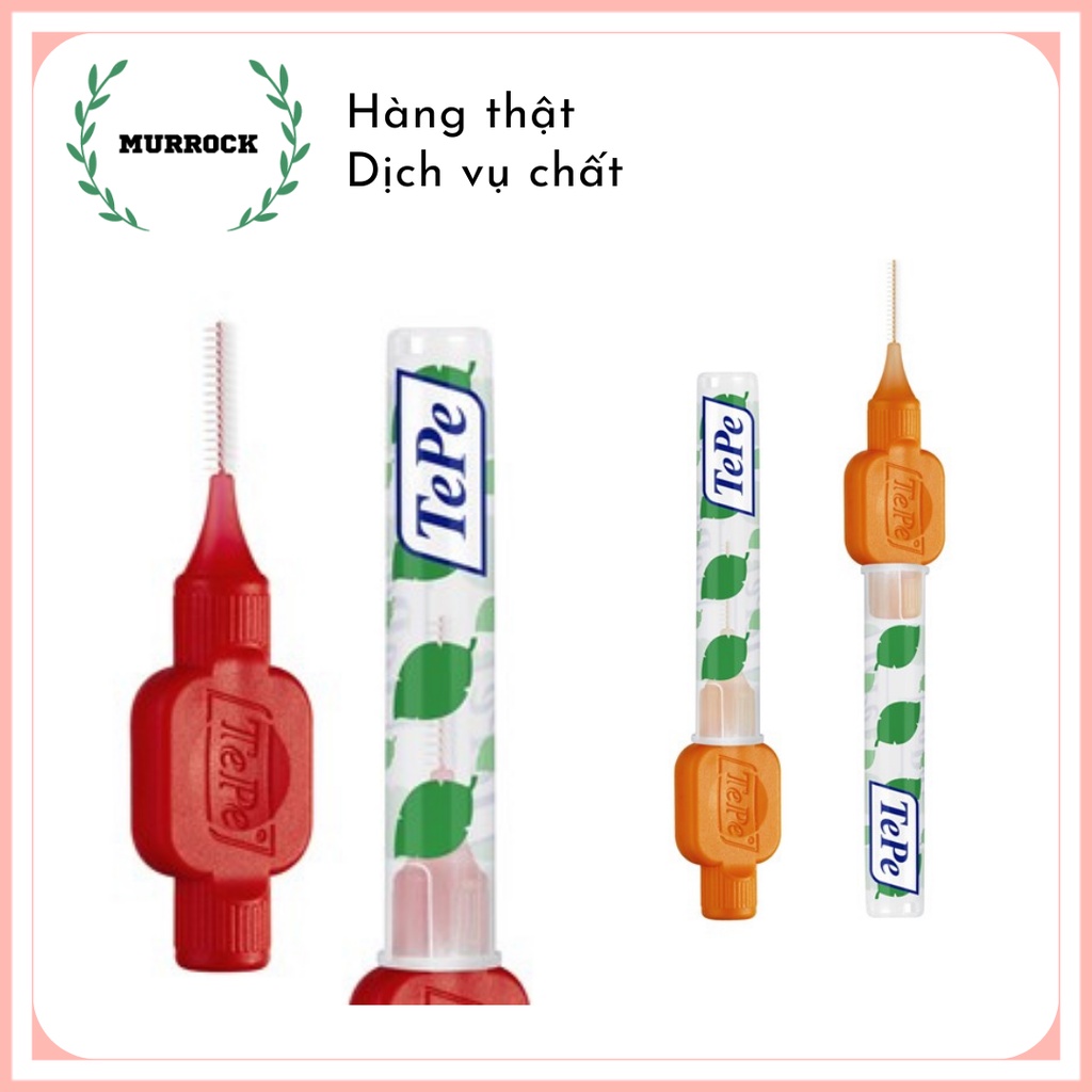 Cây Chải kẽ răng cơ bản Tepe Interdental Brush UK Anh Quốc 1 cây