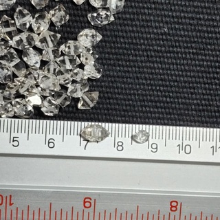 [1 hạt][Herkimer] Hạt lẻ đá phong thủy 6mm trong suốt