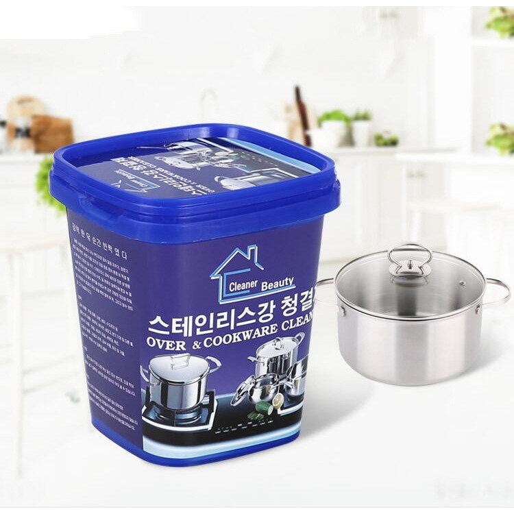 Kem tẩy nồi, đồ bếp, đồ Inox, Kem cọ xoong nồi, Bột chà nồi đa năng